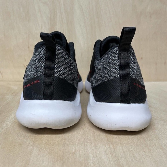 Nike Flex Experience Run 10 Running Shoes Black Red Sneakers CI9960-005 Mens 12 - Picture 4 of 8